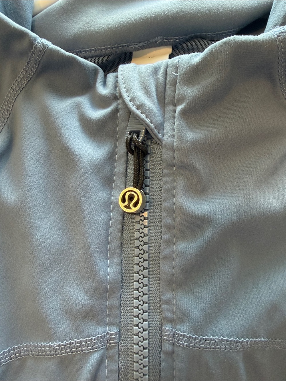 Lululemon Define Jacket Iron Blue Size 12 Slate Gray - Picture 4 of 7